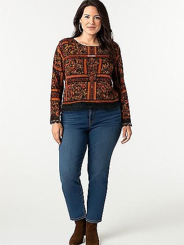 H&M Loves Coachella Long Sleeve Blouse (view 2)
