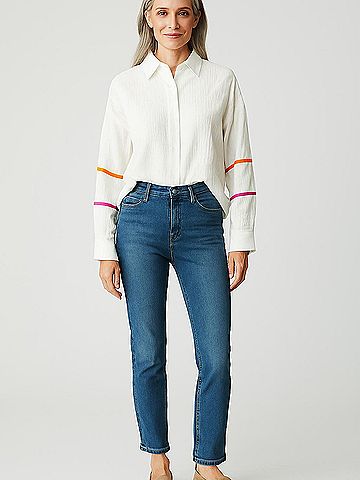 Saint + Sofia Long Sleeve Blouse (view 2)