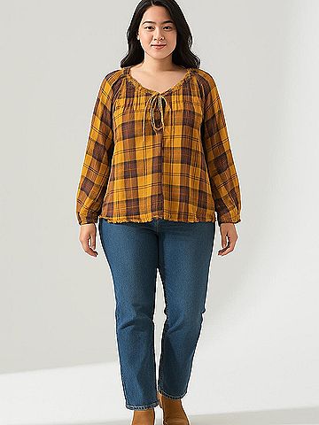 Sundance 3/4 Sleeve Blouse (view 2)