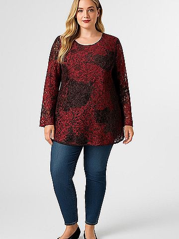 Carole Little 3/4 Sleeve Blouse (view 2)
