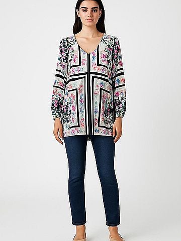 Lovers + Friends 3/4 Sleeve Blouse (view 2)