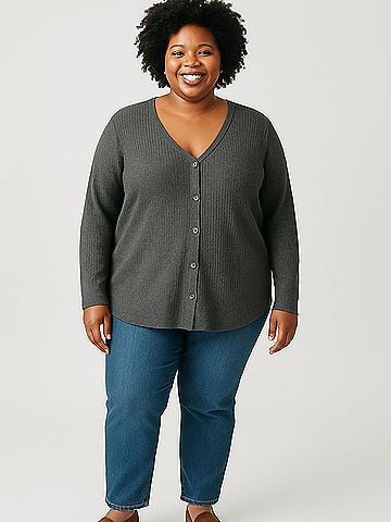 Isaac Mizrahi Long Sleeve Top (view 2)