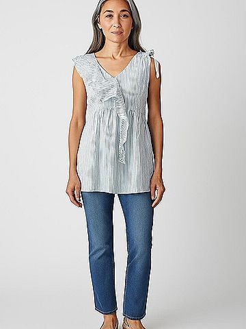 Left of Center Sleeveless Blouse (view 2)