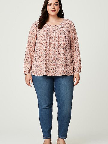 Agnes Orinda Long Sleeve Blouse (view 2)