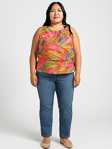 Appraisal Sleeveless Blouse (view 2)