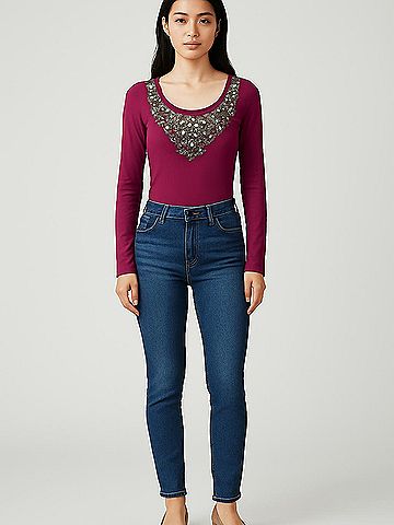 Cache Long Sleeve Top (view 2)