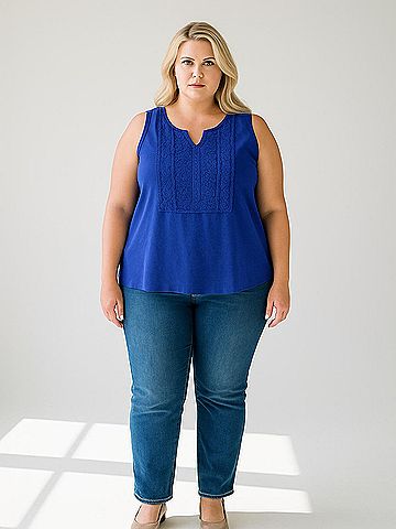 Talbots Outlet Sleeveless Blouse (view 2)