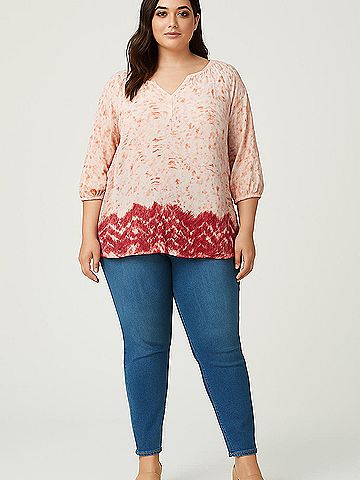 Sonoma Goods for Life 3/4 Sleeve Blouse (view 2)