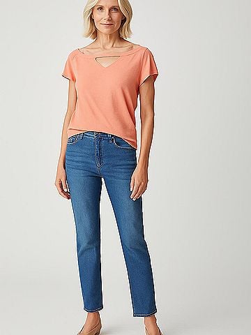 Elan Short Sleeve Top (view 2)