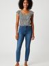 Zara Silver Short Sleeve Top Size XS - photo 2