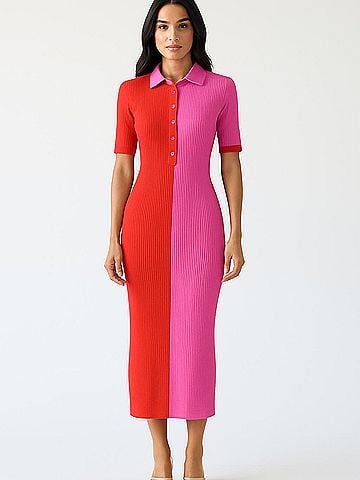 Solid & Striped Casual Dress (view 2)
