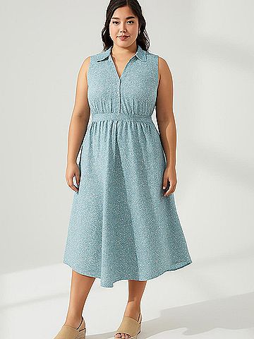 J.Crew Factory Store Casual Dress (view 2)