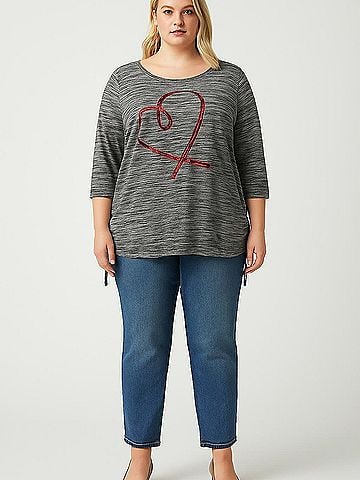 Catherines 3/4 Sleeve Top (view 2)