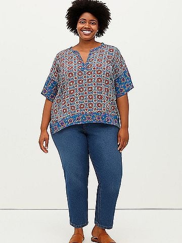 Sundance Short Sleeve Silk Top (view 2)