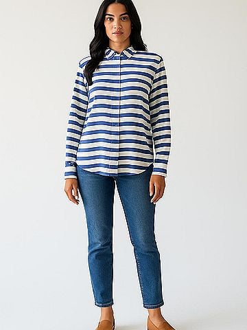 J. McLaughlin Long Sleeve Silk Top (view 2)