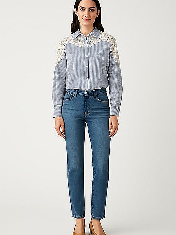 Veronica Beard Long Sleeve Blouse (view 2)