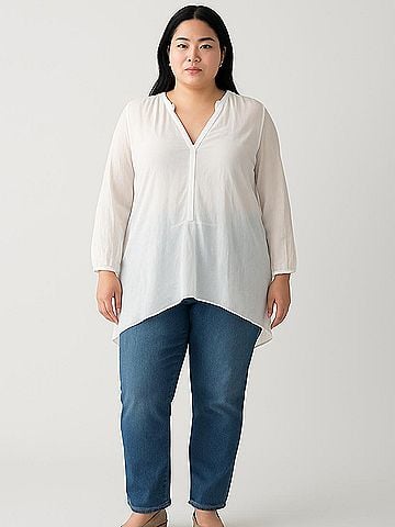 Miraclesuit 3/4 Sleeve Blouse (view 2)