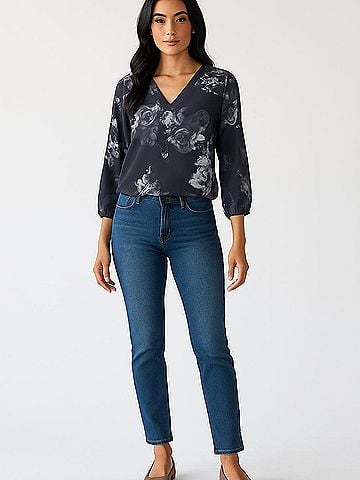 Violet & Claire 3/4 Sleeve Blouse (view 2)