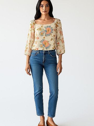 Lovestitch 3/4 Sleeve Blouse (view 2)