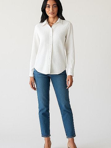 Porridge Long Sleeve Blouse (view 2)