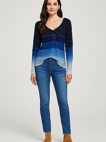 Young Fabulous & Broke Long Sleeve Top (view 2)