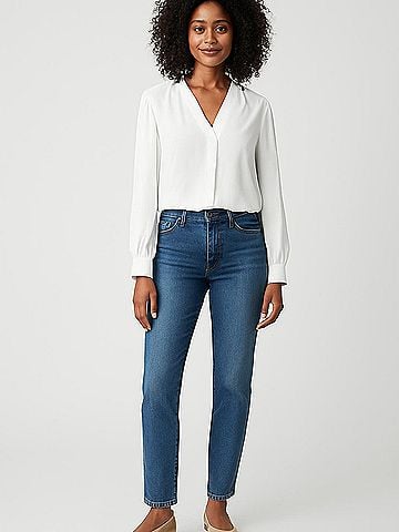 Halara 3/4 Sleeve Blouse (view 2)