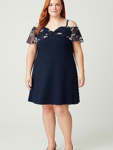 MSK Cocktail Dress (view 2)