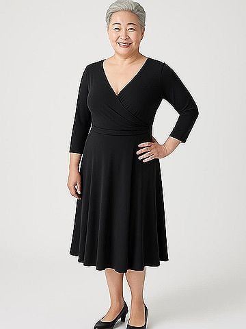 Chaps Cocktail Dress (view 2)