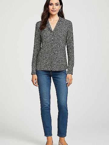 More & More Long Sleeve Blouse (view 2)