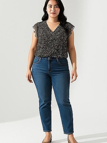 Allegra K Sleeveless Blouse (view 2)