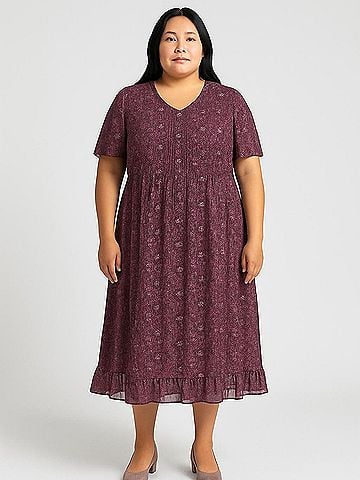 Woman Within Casual Dress (view 2)