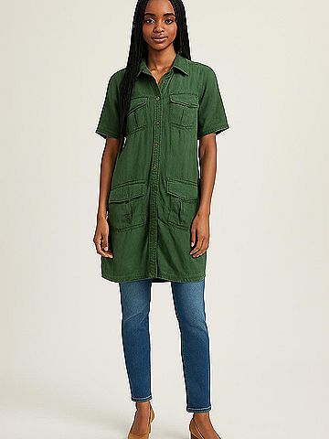 Sundance Short Sleeve Button-Down Shirt (view 2)