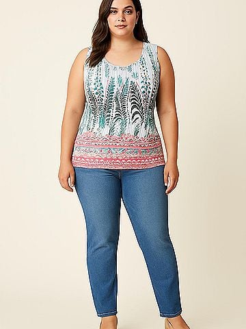 G Collection Sleeveless Blouse (view 2)