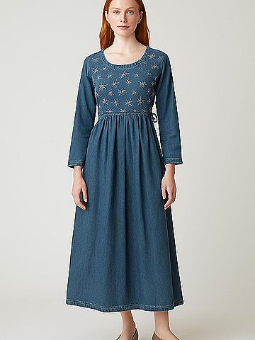 British Khaki Casual Dress (view 2)
