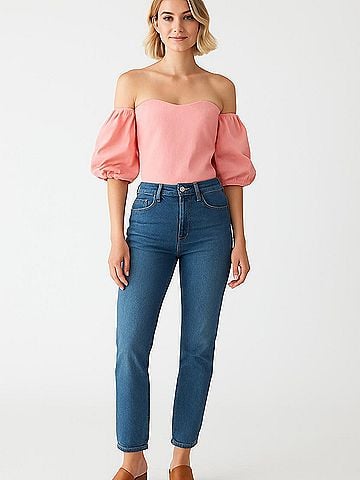 Re:named 3/4 Sleeve Blouse (view 2)