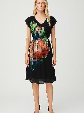 Pankaj & Nidhi Cocktail Dress (view 2)