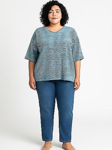 Catherines 3/4 Sleeve Top (view 2)