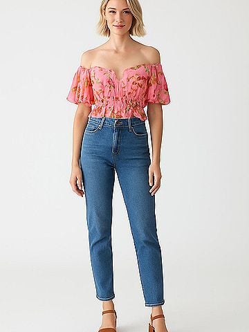 Majorelle Short Sleeve Blouse (view 2)