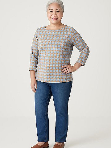 J. McLaughlin 3/4 Sleeve Top (view 2)