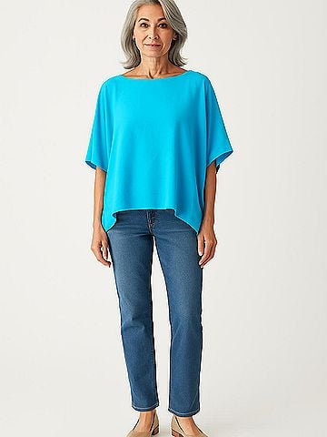 Diane von Furstenberg 3/4 Sleeve Blouse (view 2)