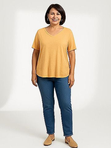 LUXE Short Sleeve Top (view 2)
