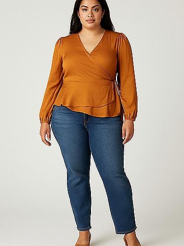 ASTR The Label Long Sleeve Blouse (view 2)