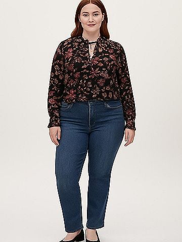 Anne Klein Long Sleeve Blouse (view 2)