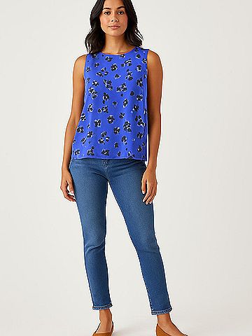 Anne Klein Sleeveless Blouse (view 2)