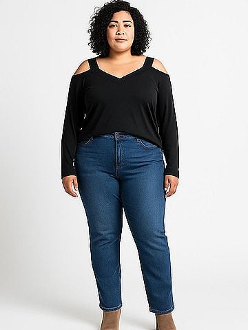 Go Couture Long Sleeve Top (view 2)