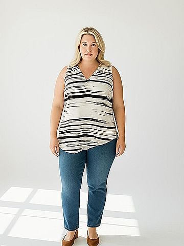 Apt. 9 Sleeveless Blouse (view 2)