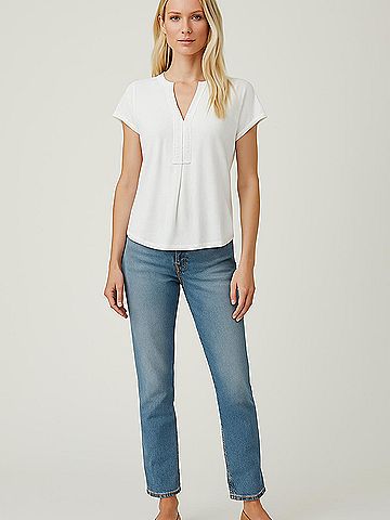 Hale Bob Short Sleeve Blouse (view 2)