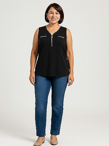 Anne Klein Sleeveless Top (view 2)