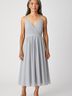 Eva Mendes by New York & Company Gray Casual Dress Size 4 - photo 2