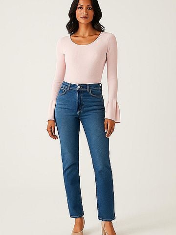Elizabeth and James Long Sleeve Top (view 2)